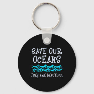 Motivation Ocean Nature Protection Ecological  Key Ring