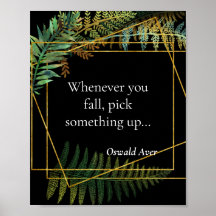 Motivation phrase for classroom or office poster