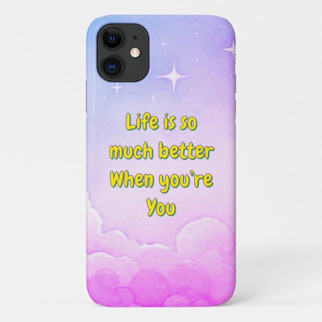 Motivation positivity empowerment iPhone iPad case (Back)