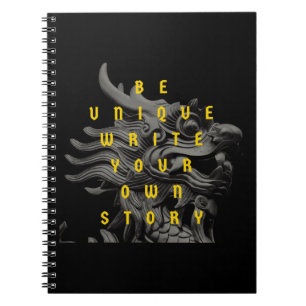 Motivation Quote Modern and Positive Text Notebook
