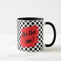 Motivation Red Daub and Black Dots