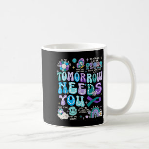 Motivation Ribbon Suicide Prevention Awarenes Wome Coffee Mug