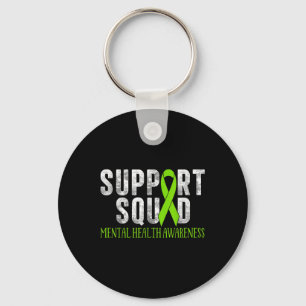 Motivation Support Squad Mental Health Awareness Key Ring