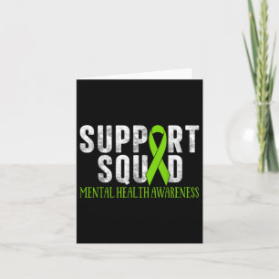 Motivation Support Squad Mental Health Awareness M Card