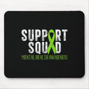Motivation Support Squad Mental Health Awareness M Mouse Pad