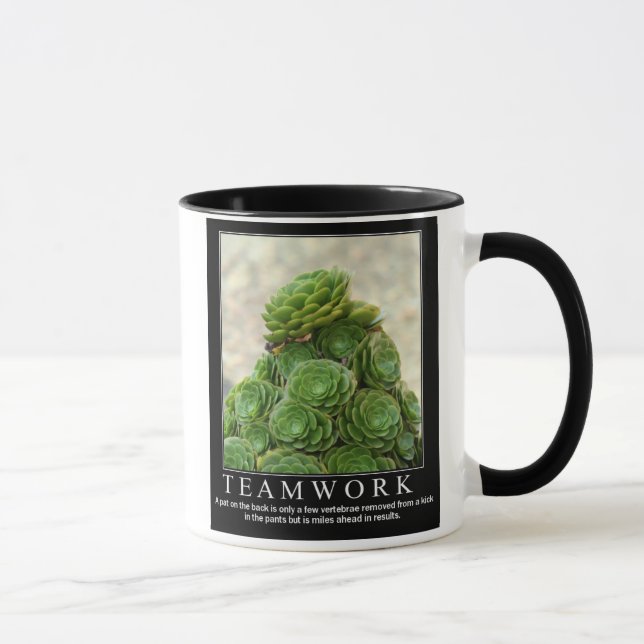 Motivation: TEAMWORK Mug (Right)