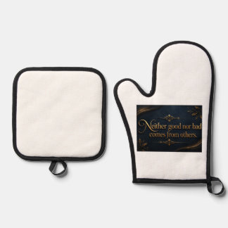 motivation that changes your life oven mitt & pot holder set
