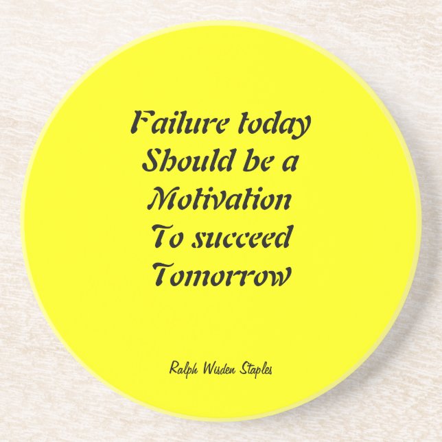 Motivation to succeed coasters (Front)