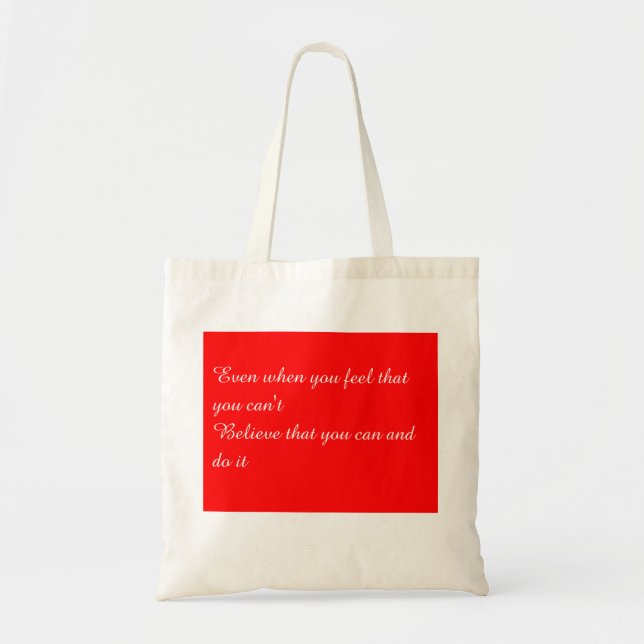 Motivation tote bags (Front)