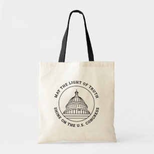 Motivational Affirmation US Congress and Truth Tote Bag
