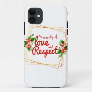 motivational affirmations for dreamers iPhone 11 case
