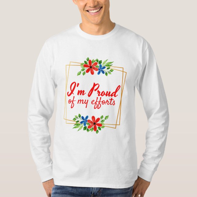 motivational affirmations for hard workers T-Shirt (Front)