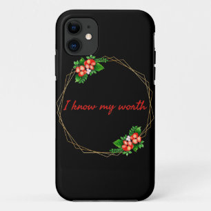 motivational affirmations for life iPhone 11 case