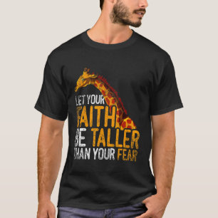 Motivational Africa Animal Zoo Keeper Giraffe T-Shirt