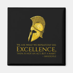 Motivational Ancient Greek Philosophy - Aristotle Magnet