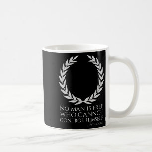 Motivational Ancient Greek Philosophy Pythagoras Q Coffee Mug