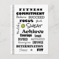 Motivational and Inspirational Fitness Typography