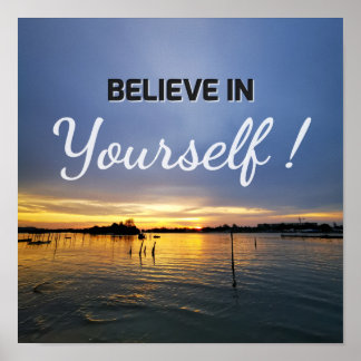 Motivational and inspirational quote poster