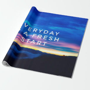 Motivational and inspirational quotes - Everyday i Wrapping Paper