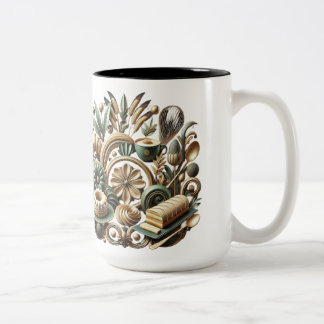 Motivational Baking Two-Tone Coffee Mug