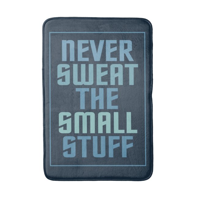 Motivational bath mat (Front Vertical)