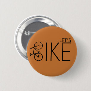 Motivational Bicycle Rider Quote - Funny Cycling 6 Cm Round Badge