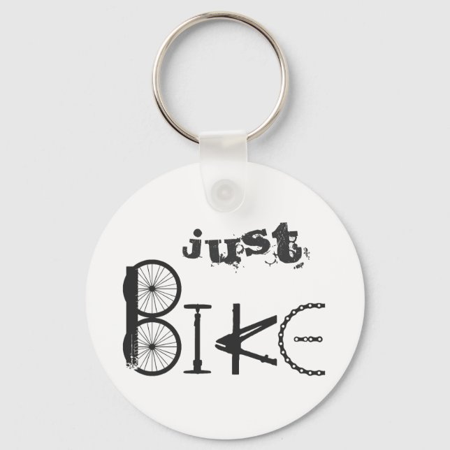Motivational Bike, Bicycle, Cycling, Sport, Hobby Key Ring (Front)