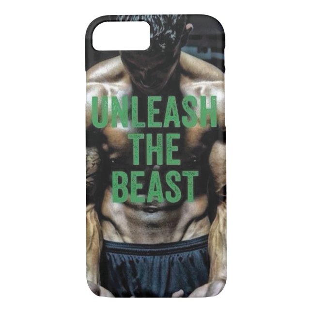 Motivational Bodybuilding Gym Case-Mate iPhone Case (Back)