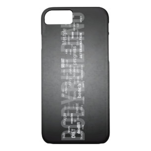 Motivational Bodybuilding Gym iPhone 8/7 Case