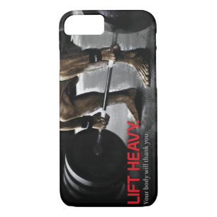 Motivational Bodybuilding Gym iPhone 8/7 Case