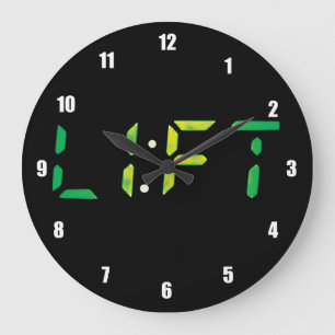 Motivational Bodybuilding Gym Large Clock