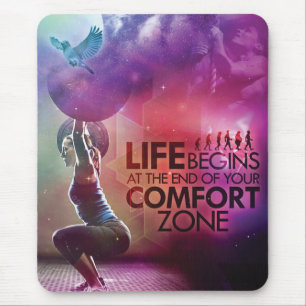 Motivational Bodybuilding Gym Mouse Pad