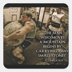 Motivational Bodybuilding Gym Sticker