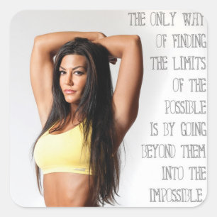 Motivational Bodybuilding Gym Sticker