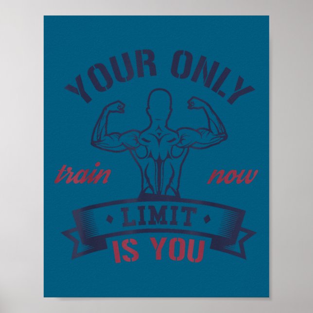 Motivational Bodybuilding  Poster (Front)