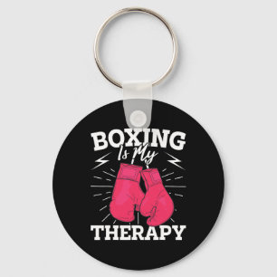 Motivational Boxing Design For Pionate Fighters  Key Ring
