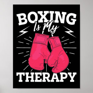 Motivational Boxing Design For Pionate Fighters Poster