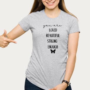 Motivational Butterfly Woman's T-Shirt