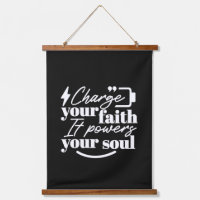 Motivational Christian Quote – Charge Your Faith
