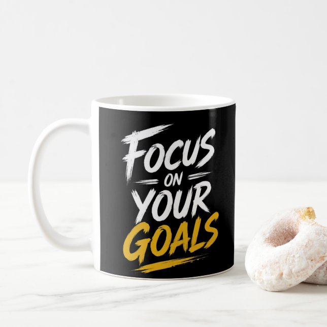 Motivational  coffee mug (With Donut)