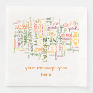 Motivational Confidence Booster - placebo effect Napkin