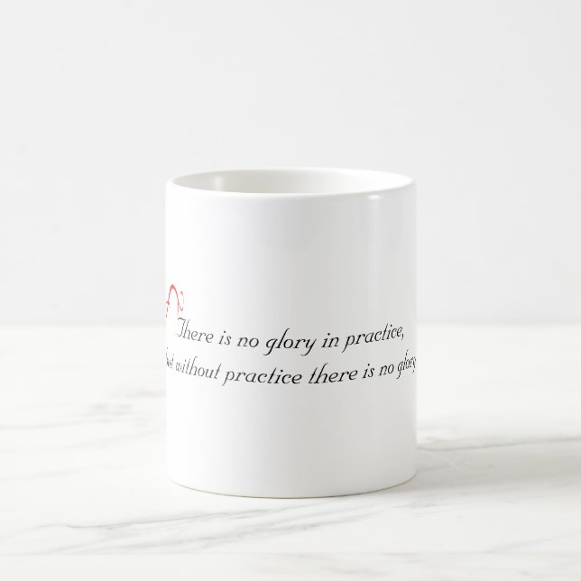 Motivational Court Reporting Student Coffee or Tea Mug (Center)