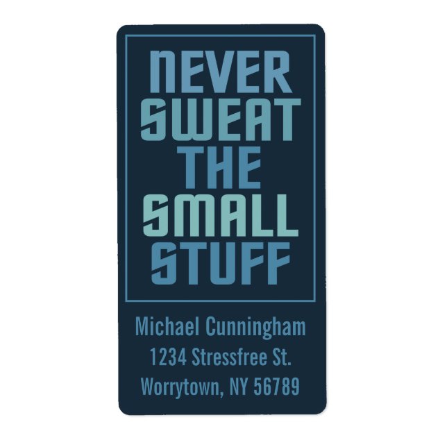 Motivational custom labels (Front)