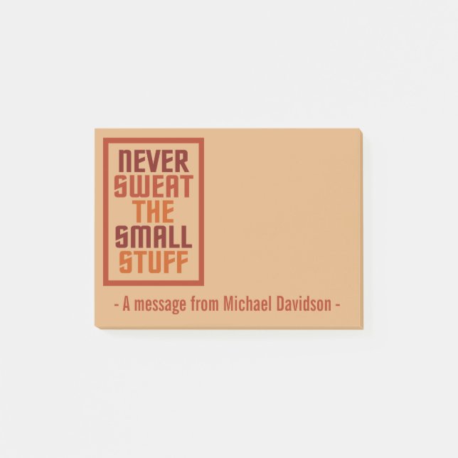 Motivational custom notes (Front)