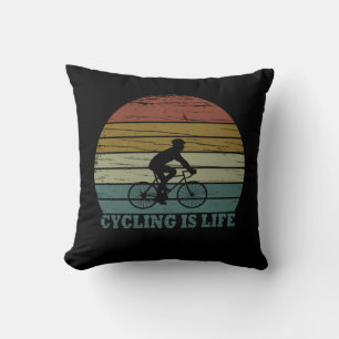 Motivational cycling cushion
