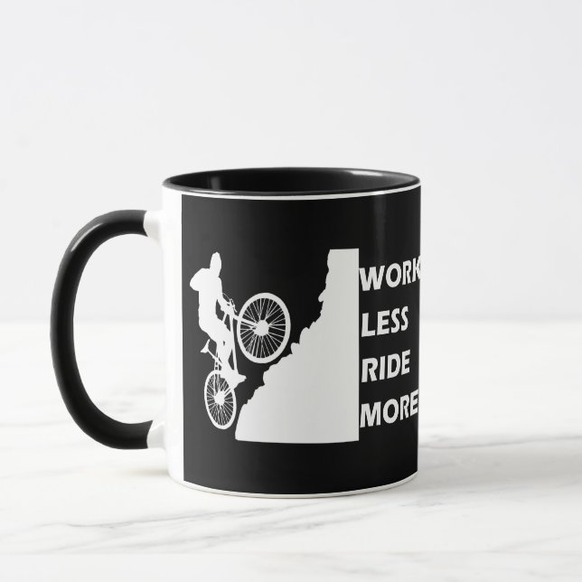 Motivational cycling mug (Left)