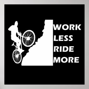 Motivational cycling poster