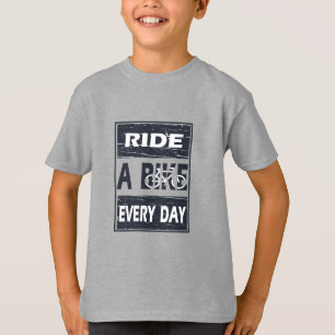 motivational cycling quotes T-Shirt