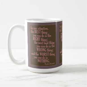 Motivational “Do Something” Quote mugs