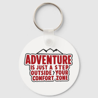 motivational explorer gift adventure mindset  key ring